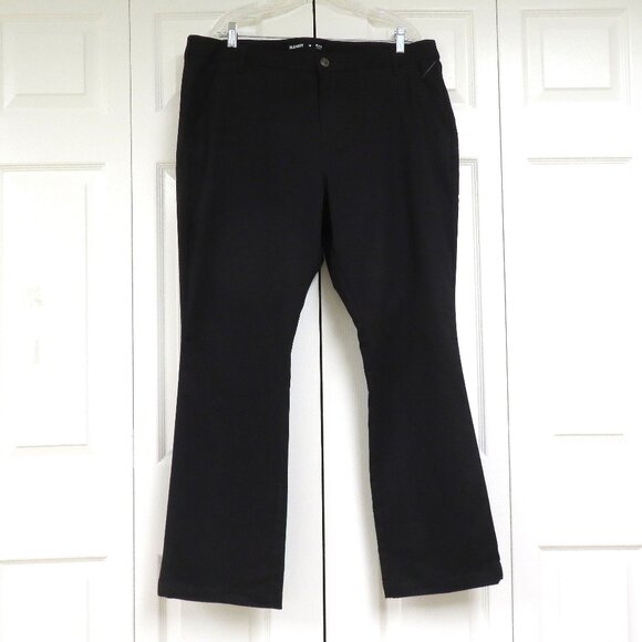 NEW! Old Navy Chino Size 18 Black Solid - Picture 1 of 8
